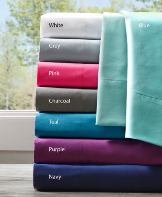 Intelligent Design Intelligent Design Microfiber Pink Twin Sheet Set