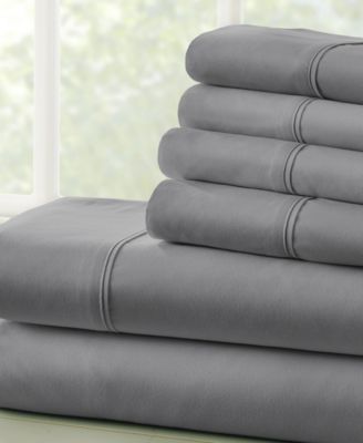 ienjoy Home Solids in Style by The Home Co Ivory Twin XL Sheet Set