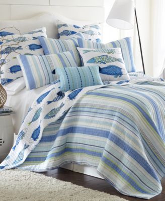 Levtex Levtex Catalina Coastal Revers Blue King
