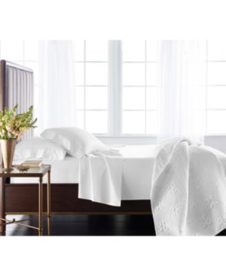 Hotel Collection Extra Deep Po White King Fitted