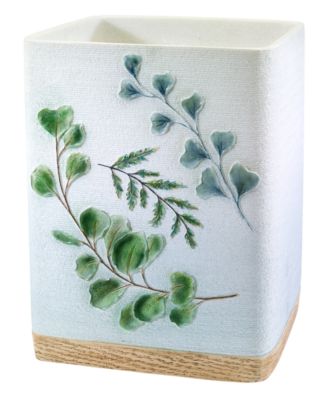 Avanti Avanti Ombre Leaves Botanical Multi Wastebasket