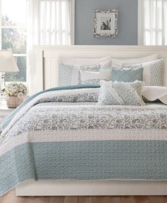 Madison Park Madison Park Dawn 6-Pc. Quilt Blush KingCalifornia King